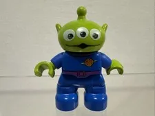 Lego Duplo Disney Toy Story Pizza Planet Alien Minifigure Loose Figure Rare