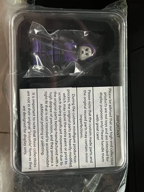 LEGO Custom Baggles Studio and LCM Magick Survivor Purple Variant