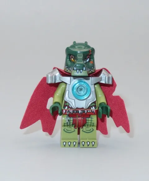 LEGO Cragger crocodile cape minifigure Legends of Chima 70010