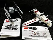 30654 30685 X-WING & TIE INTERCEPTOR • COMPLETE • LEGO STAR WARS