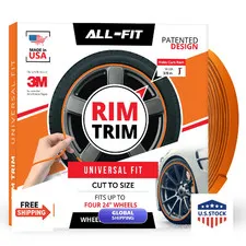 All-Fit Automotive Rim Diy Car Exterior Accessories For Curb Rash Up To Four 24