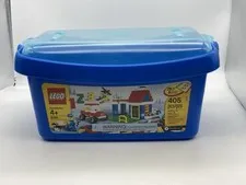 Vintage LEGO Empty Storage Tub With Lid