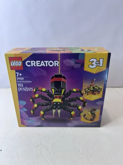 LEGO Creator 3-in-1 Wild Animals: Surprising Spider 31159 NEW SEALED Halloween!!