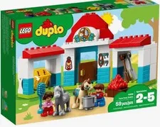 LEGO DUPLO 10868 Farm Pony Stable Retired 100% Complete Set/Toy/Gift Idea