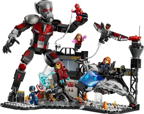 NEW SEALED LEGO 76314 Captain America Civil War Action Battle - Marvel 2025
