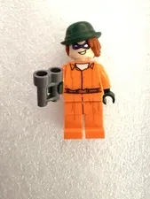 Lego Minifigure Figurine Riddler Jumpsuit Batman