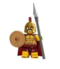 LEGO 8684 Series 2 Minifigure Spartan Warrior CMF Retired Sealed