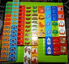 Lego Duplo Picture Blocks Mixed lot of 85 Duplicates Preschool Daycare