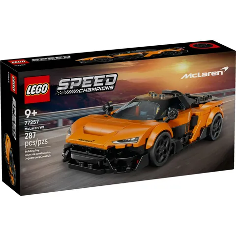LEGO Speed Champions McLaren W1 Race Car Building Set 77257