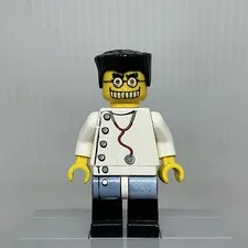 LEGO Studios hrf004 Mad Scientist Minifigure 1382 Note