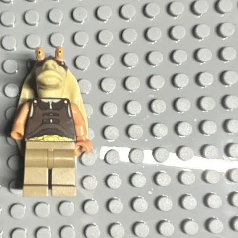 LEGO Star Wars Jar Jar Binks Minifigure Plastic Figure missing hand