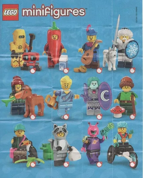 LEGO MINIFIGS - Series 22 (71032) - Sealed Set of 12 + 2 Bonus Figs & Free Ship