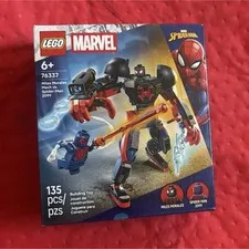 LEGO Marvel 76337 Miles Morales Mech vs Spider-Man 2099 135 pcs, 6+