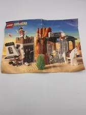 Lego Western Cowboys Sheriff's Lock-Up (6755) Instruction Booklet Only