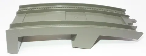 Lego Duplo Train Track Bridge Middle Section Half Arch - Dark Gray!