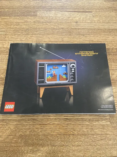 Lego Super Mario: Nintendo Entertainment System 71374 - TV & Stand Instructions
