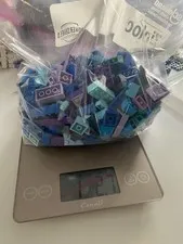 1 lb 2.7 oz Lot of Used Blue & Purple Building Bricks – LEGO & Compatible Mixed
