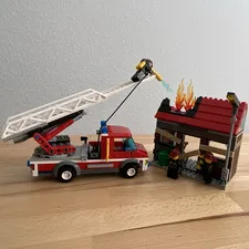 LEGO City Fire Emergency 60003 301pc Complete Set w/ instructions