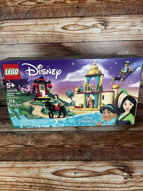 LEGO Disney Princess Jasmine and Mulan’s Adventure 43208 New Sealed