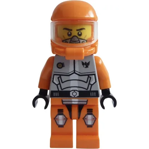 LEGO Galaxy Squad Minifigure Orange Jack Fireblade 70705 70707 30230 Genuine