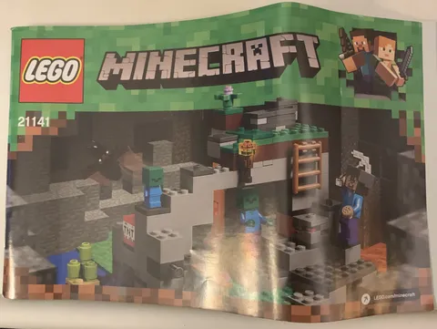 LEGO Minecraft 21141 Instructions Only No Bricks