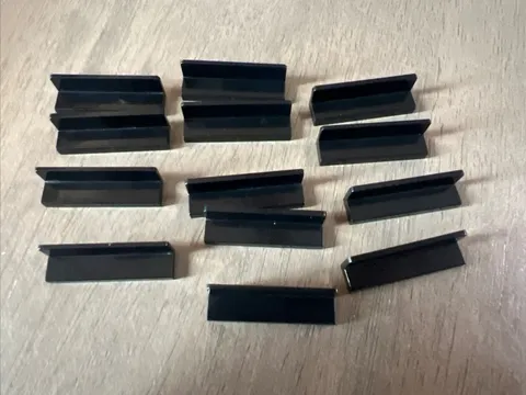 LEGO 30413 Black Panel 1 x 4 x 1 - 13 Pieces