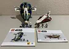 LEGO Star Wars: Obi-Wan’s Starfighter (75333) & Slave-1 (75433) - 100% Complete