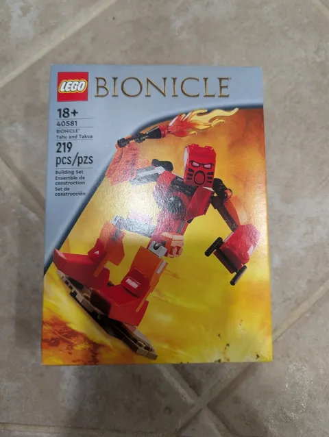 LEGO 40581 BIONICLE Tahu and Takua GWP New & Sealed