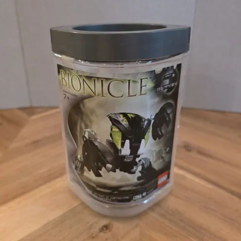 LEGO Bionicle 2002 Nuhvok Canister #8561 No Parts Container Only