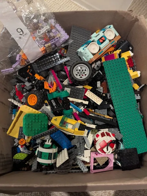 Lego 18.6 Lbs Huge Lot Sealed Random Figures Plates Brick Pieces Sets!