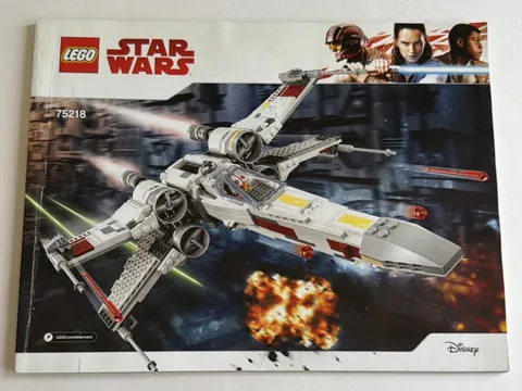 LEGO Star Wars 75218 X-Wing Starfighter Instruction Manual ONLY 2018