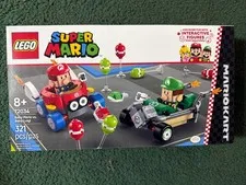 LEGO Super Mario: Mario Kart Baby Mario Vs. Baby Luigi  72034  New