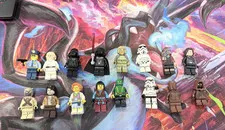 Minifigure Mixed Lot Darth Vader Stormtrooper Chewbacca Luke Star Wars