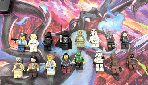 Minifigure Mixed Lot Darth Vader Stormtrooper Chewbacca Luke Star Wars