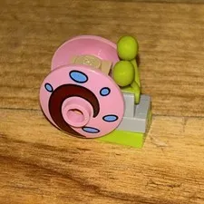 LEGO SPONGEBOB Squarepants GARY THE SNAIL Pink Shell Minifigure