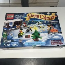LEGO CITY: 2011 Advent Calendar (7553) BRAND NEW FACTORY SEALED BOX