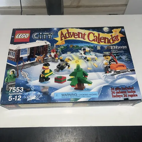 LEGO CITY: 2011 Advent Calendar (7553) BRAND NEW FACTORY SEALED BOX
