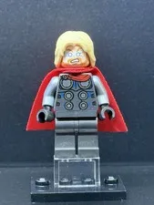 LEGO Thor - Spongy Cape, Pearl Dark Gray LegsItem No: sh0623