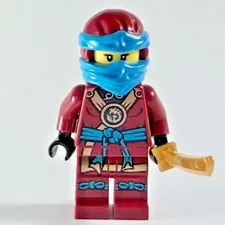 LEGO NINJAGO NYA DEEPSTONE MINIFIG ✯ NJO165 ✯ Ninja Hood & Sword