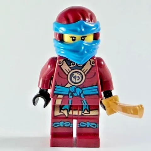 LEGO NINJAGO NYA DEEPSTONE MINIFIG ✯ NJO165 ✯ Ninja Hood & Sword