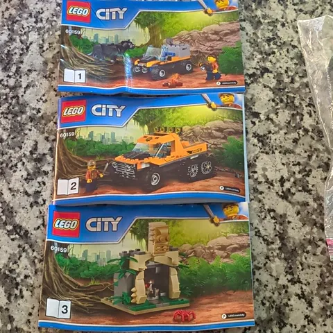 LEGO City 60159 Jungle Exploration Site Polybag w/ Instructions Bulk Parts Lot