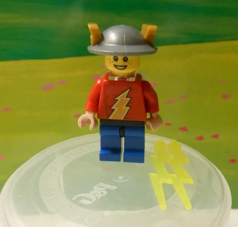 LEGO 71026 DC Super Heroes MINI FIGURE colsh15 Flash JAY GARRICK RED/BLUE 2020