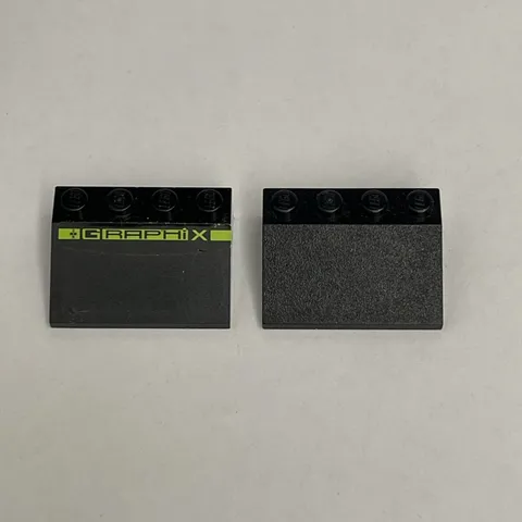 Lego 3297 Black Replacement Parts Pieces Lot of 2