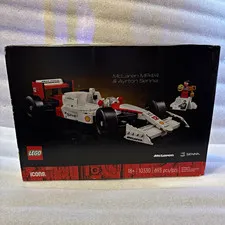 LEGO Icons McLaren MP4/4 & Ayrton Senna 10330 693pc 18+ Display Plate 2024