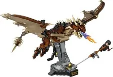 Lego Harry Potter: Hungarian Horntail Dragon (76406) New/Sealed - Crushed box