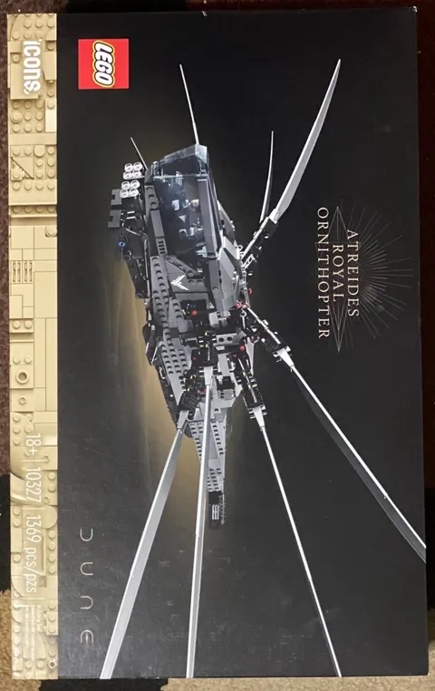 LEGO Icons Dune Atreides Royal Ornithopter 10327 Collectible Dune -SEALED BOX 