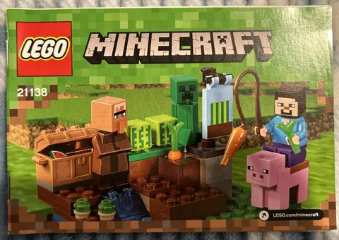 2018 LEGO MINECRAFT Instruction Manual #21138 Excellent Condition