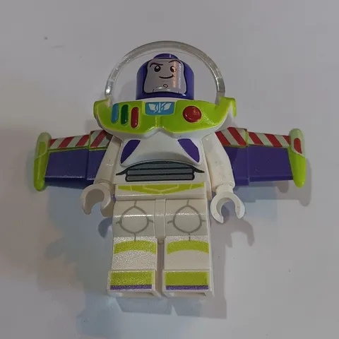 LEGO Buzz Lightyear Minifigure Plastic Figure with Wings and Helmet