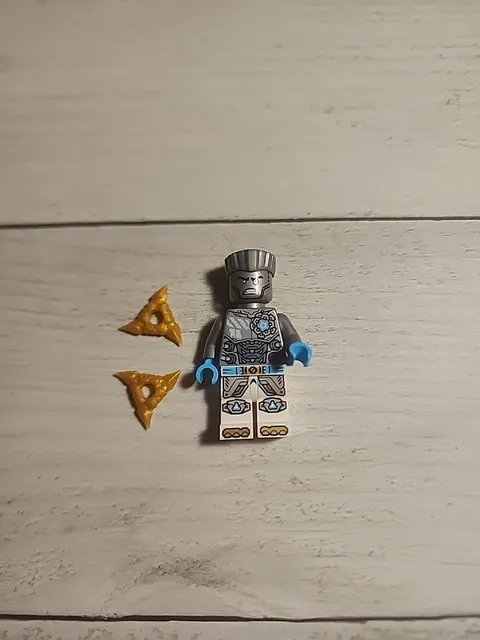LEGO Ninjago Zane minifigure from the Dragons Rising Series Full Gear & Weapons 