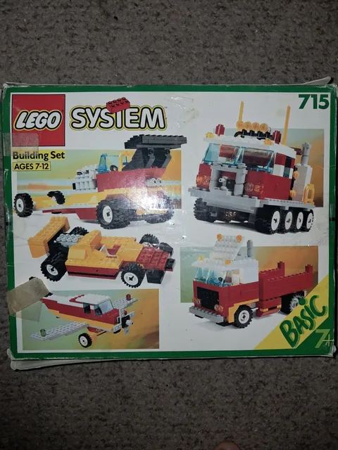 LEGO Basic: Basic Building Set  (715) COMPLETE 1992
